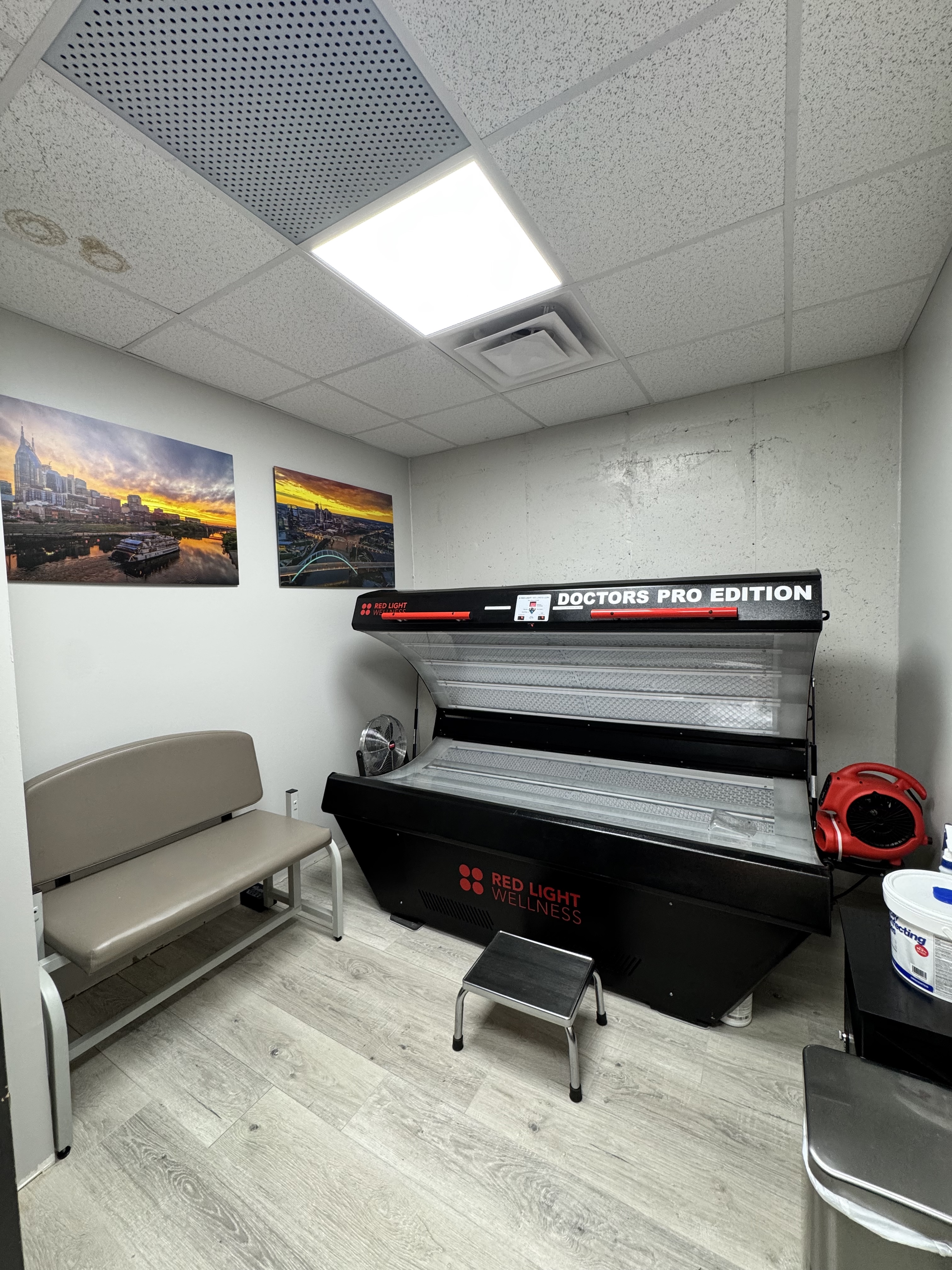 Red light bed suite